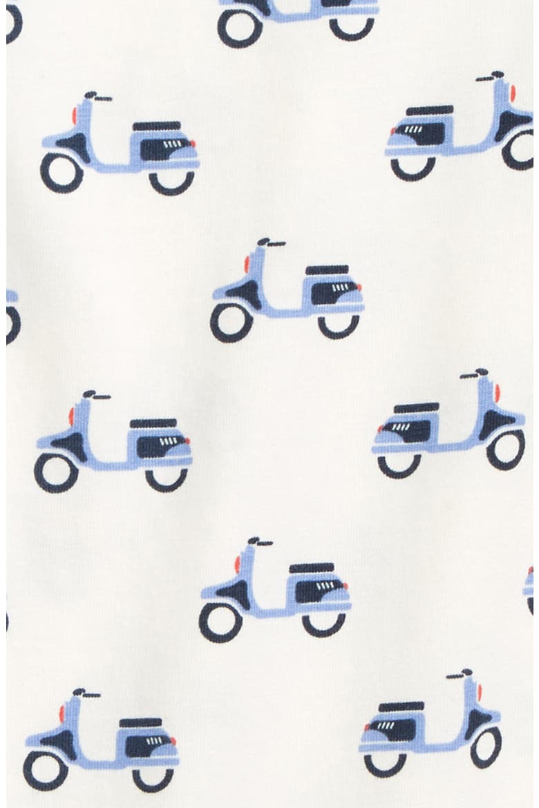 Racerback Romper, Alternate, color, SCOOT AROUND