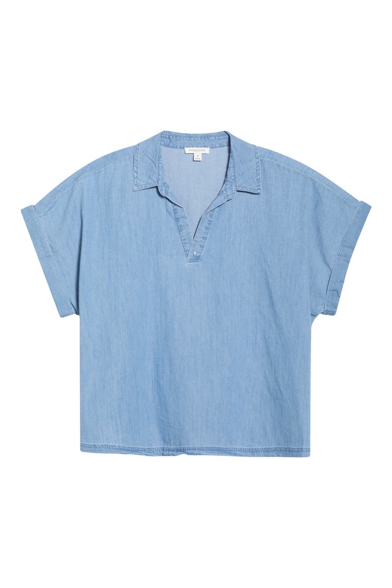 Cinthia Cotton Top, Alternate, color, MEDIUM WASH