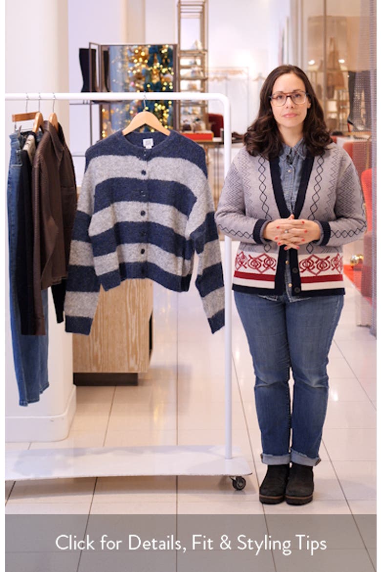 Dakota Stripe Cardigan video