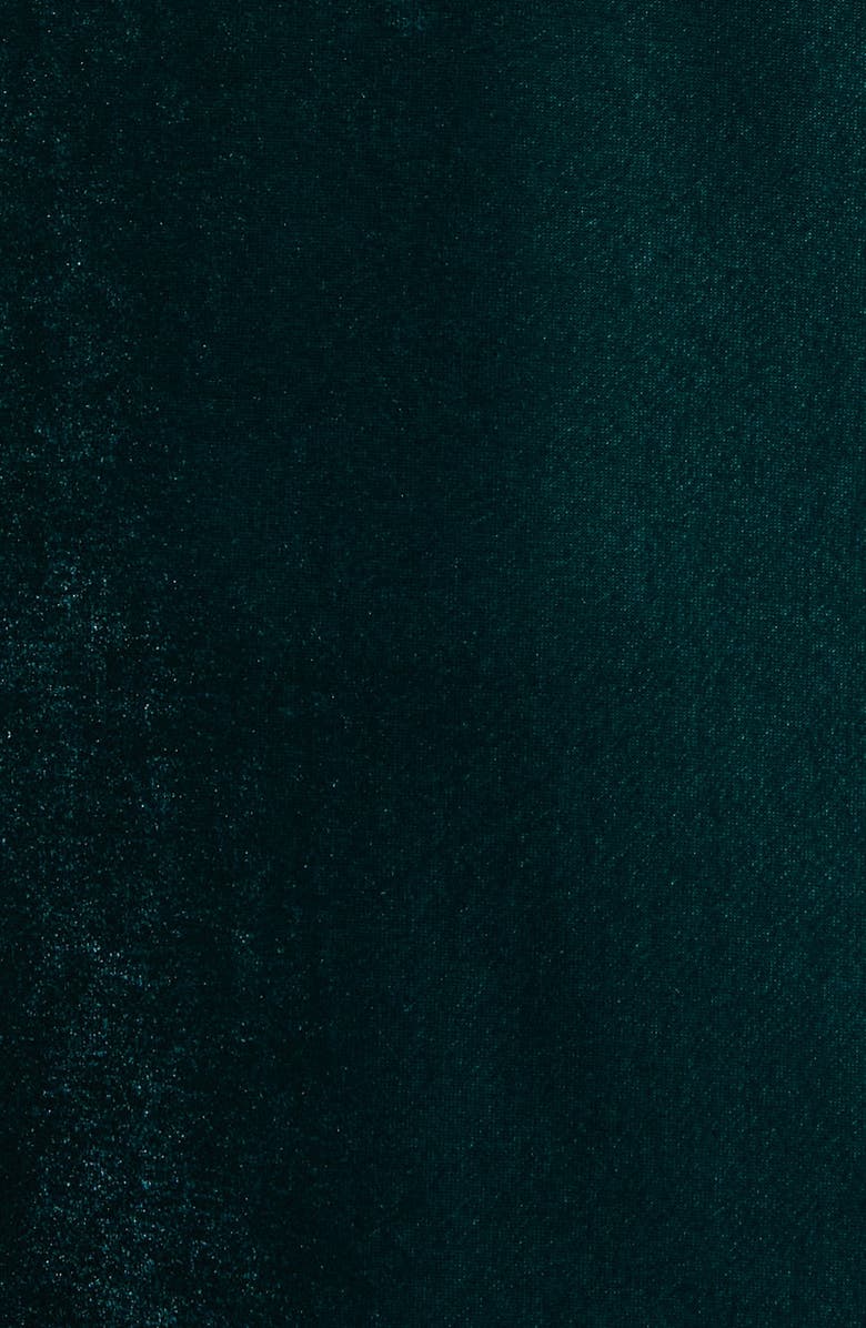 Tommy Bahama Jasmina Velvet Shift Dress, Alternate, color, Deep Teal