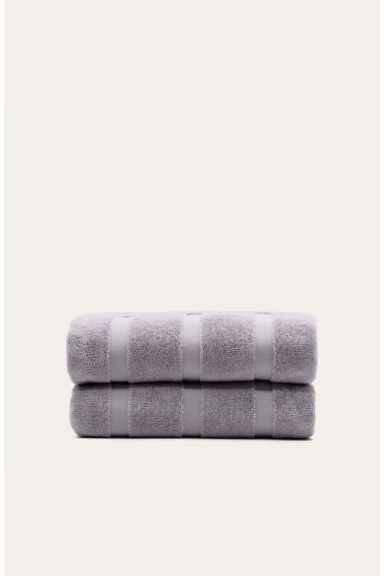 Capri 2-Piece Bath Towel Set, Main, color, Lilac