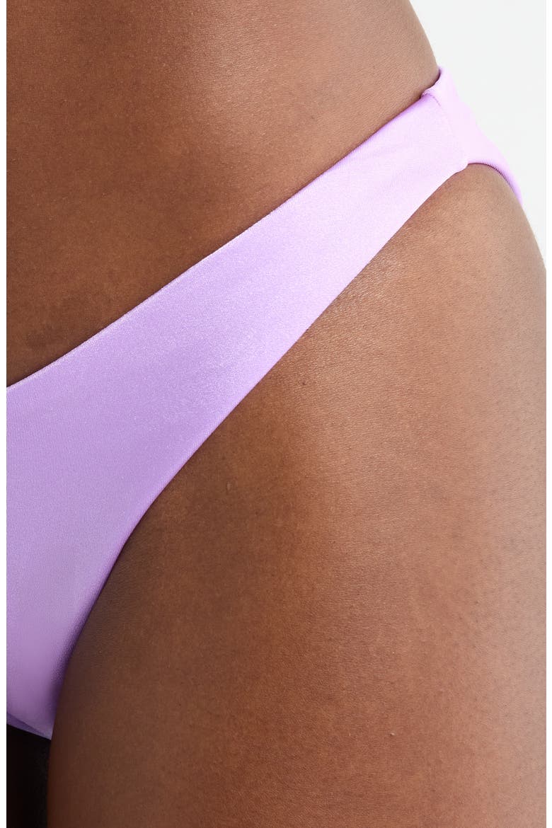 Lilac Splendour Metallic Reversible Swim Bottoms, Alternate, color, PURPLE