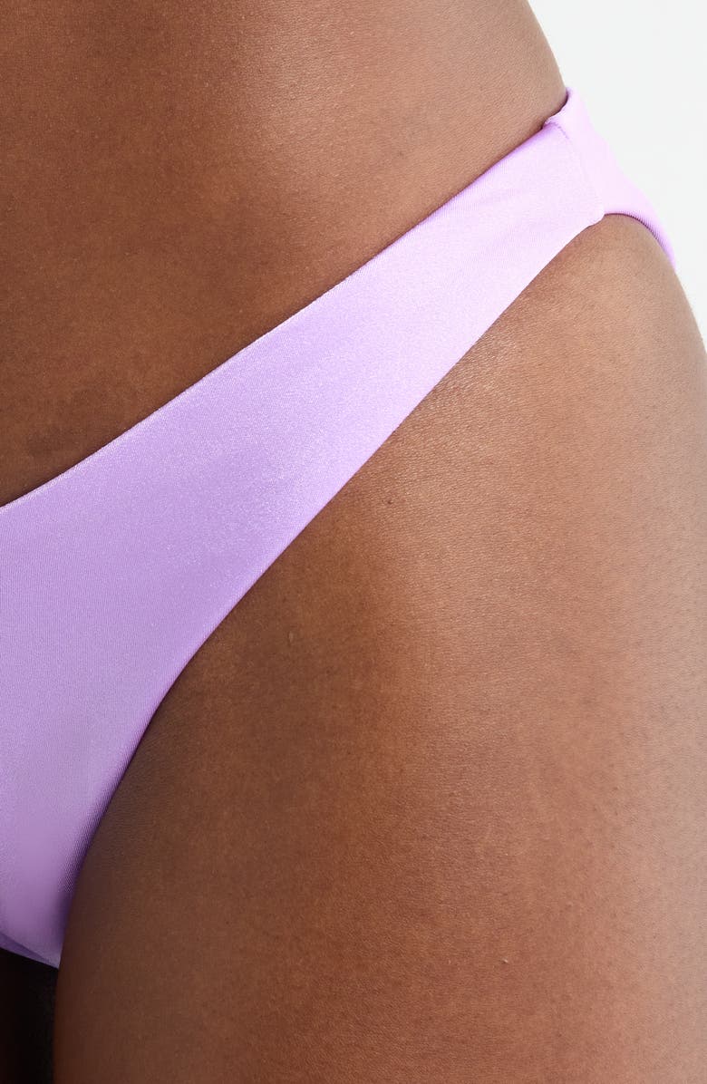 Maaji Lilac Splendour Metallic Reversible Swim Bottoms, Alternate, color, Purple