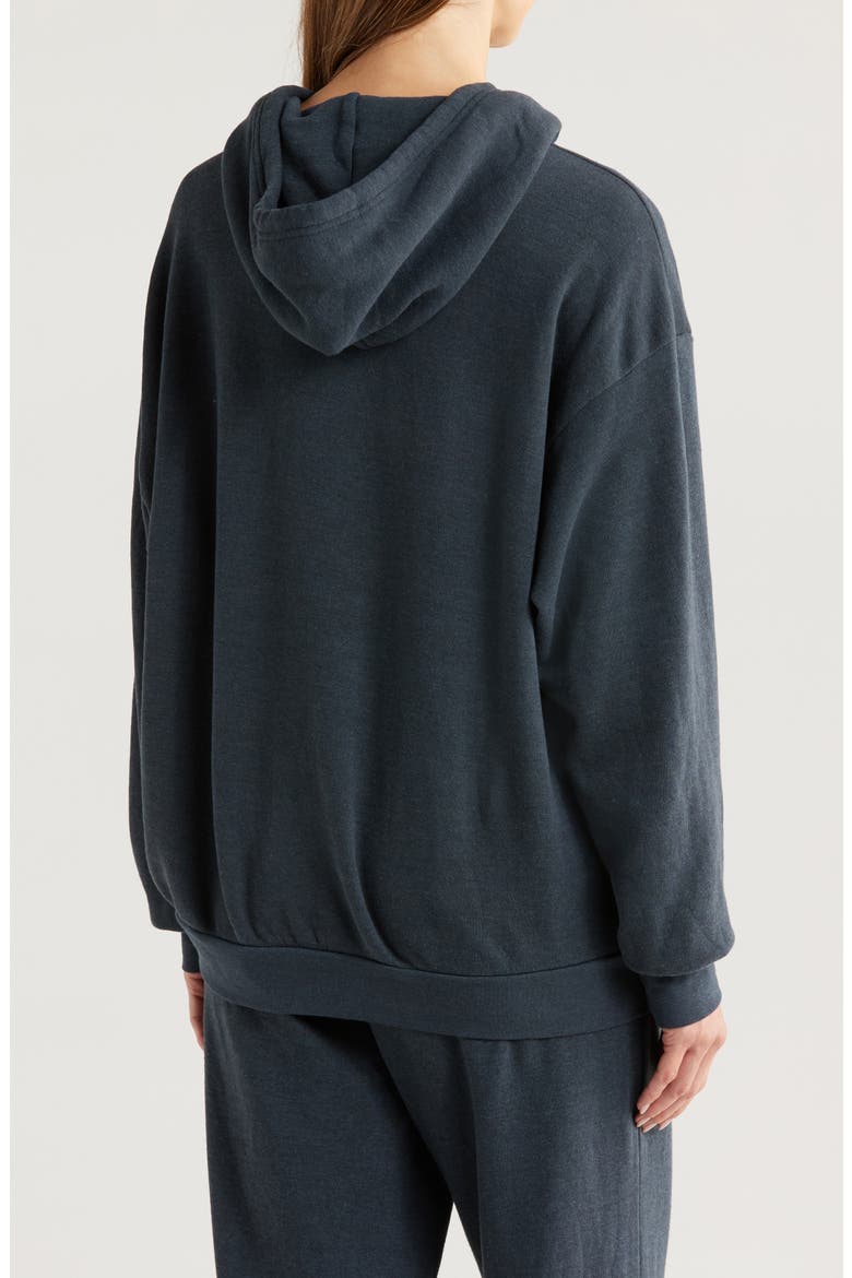 Wave Stripe 4 Hoodie, Alternate, color, CHARCOAL/CHARCOAL