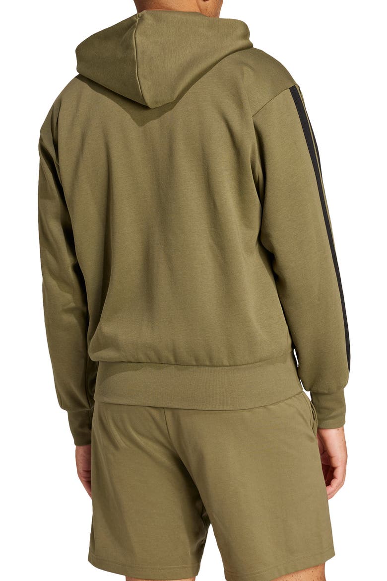 Essentials Feelcozy Fleece Hoodie, Alternate, color, OLISTR/BLA