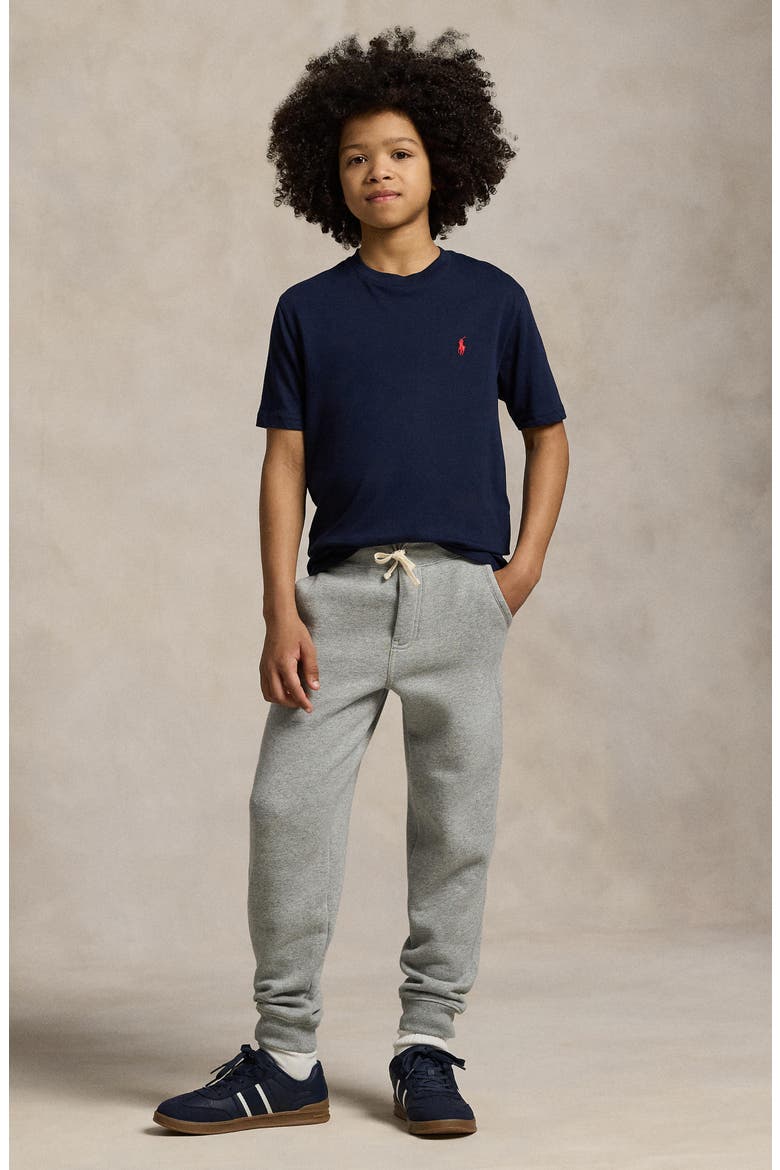 Kids' Cotton Jersey T-Shirt, Alternate, color, NAVY