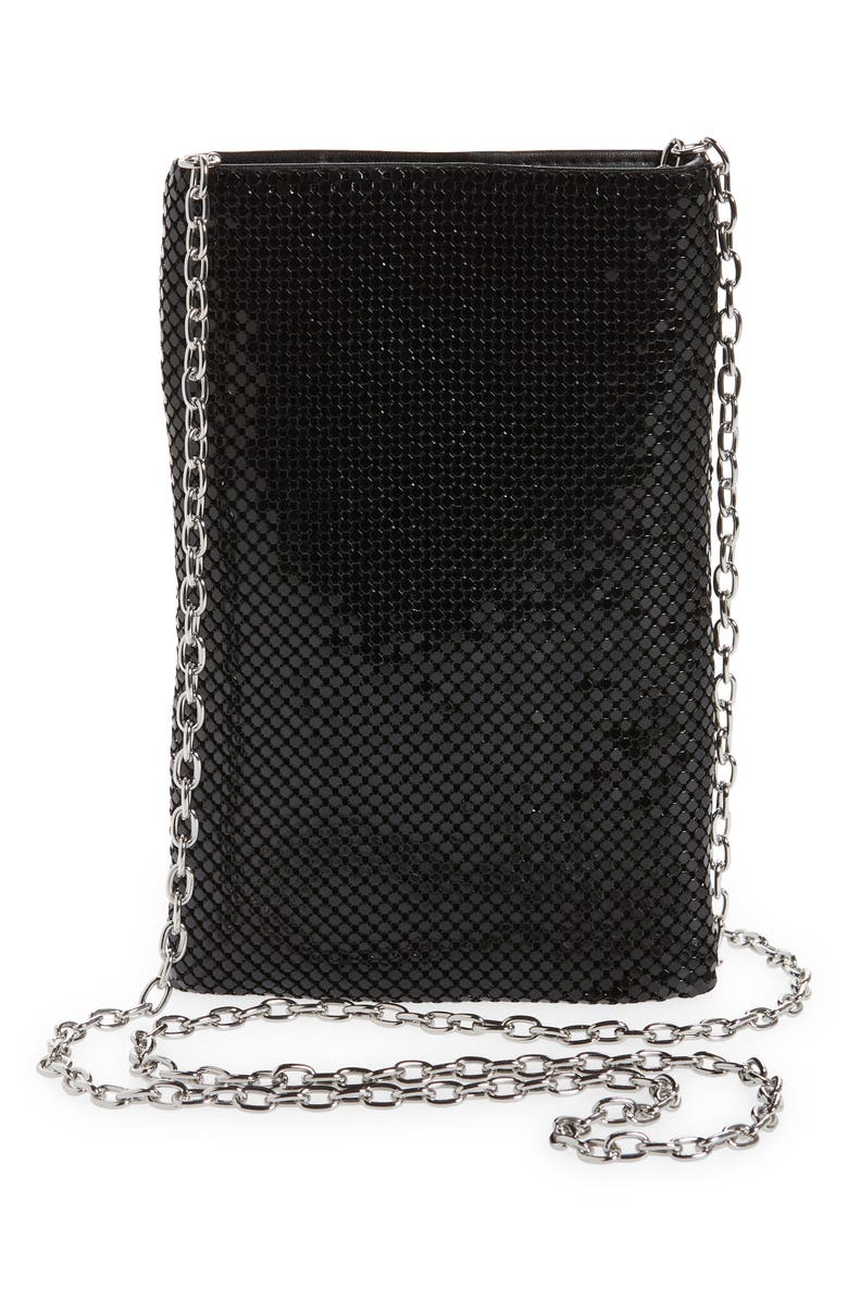 Whiting & Davis Mesh Crossbody Pouch, Alternate, color,