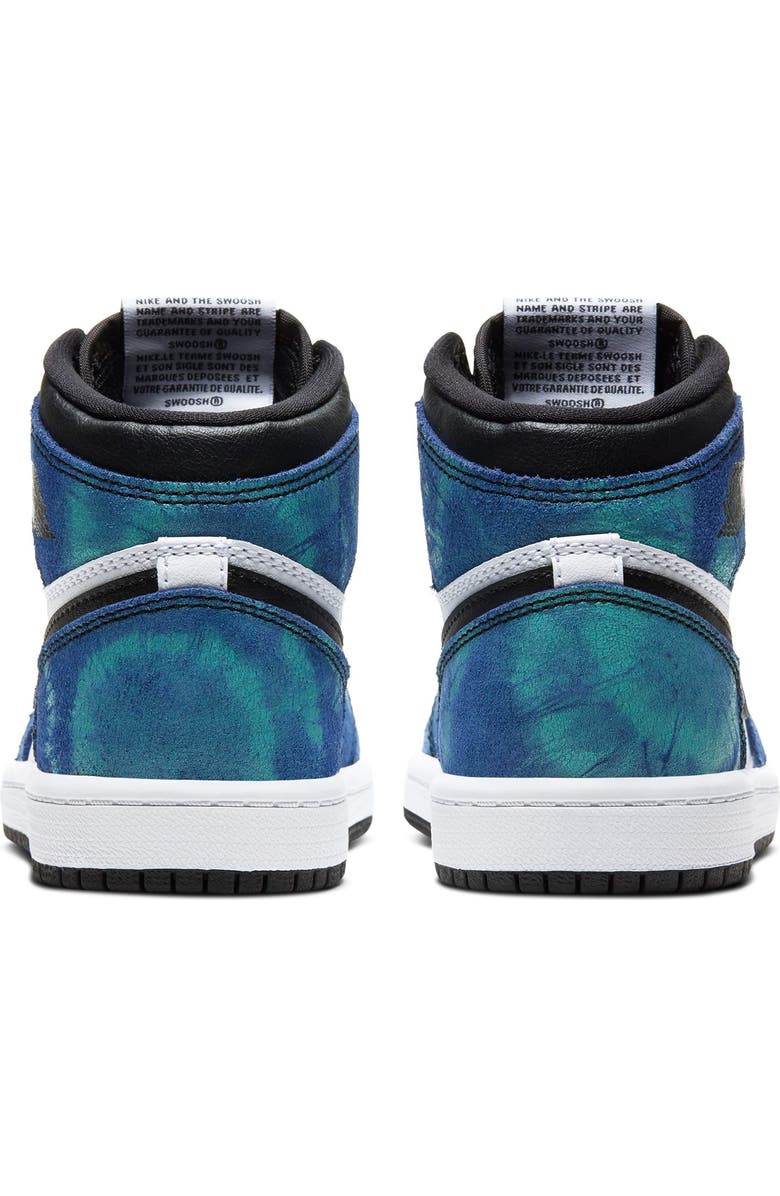 Jordan 1 Tie Dye High OG Sneaker, Alternate, color,
