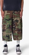 mnml Extralong Cotton Cargo Shorts