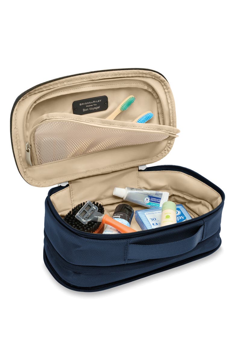 Briggs & Riley Baseline Expandable Travel Bag, Alternate, color, Navy