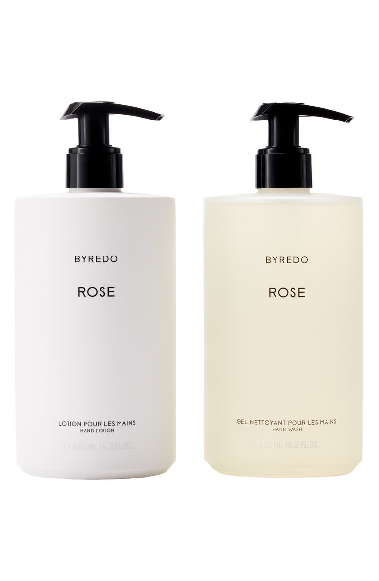 BYREDO Les Mains Rose - Hand Wash & Hand Lotion Gift Set, Alternate, color, 