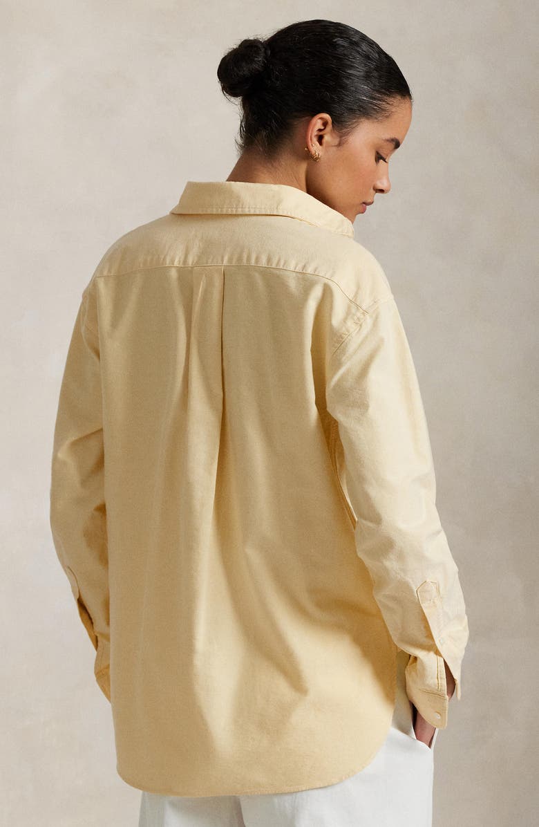 Polo Ralph Lauren Oxford Cotton Button-Up Shirt, Alternate, color,