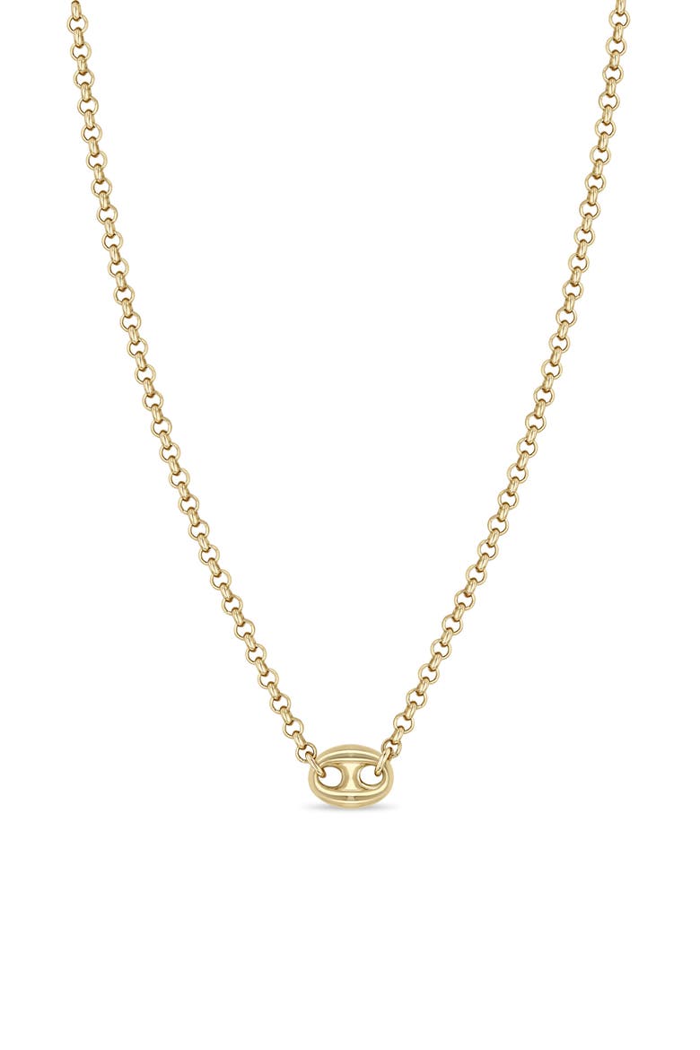 Rolo Chain Necklace, Main, color, 14K YELLOW GOLD