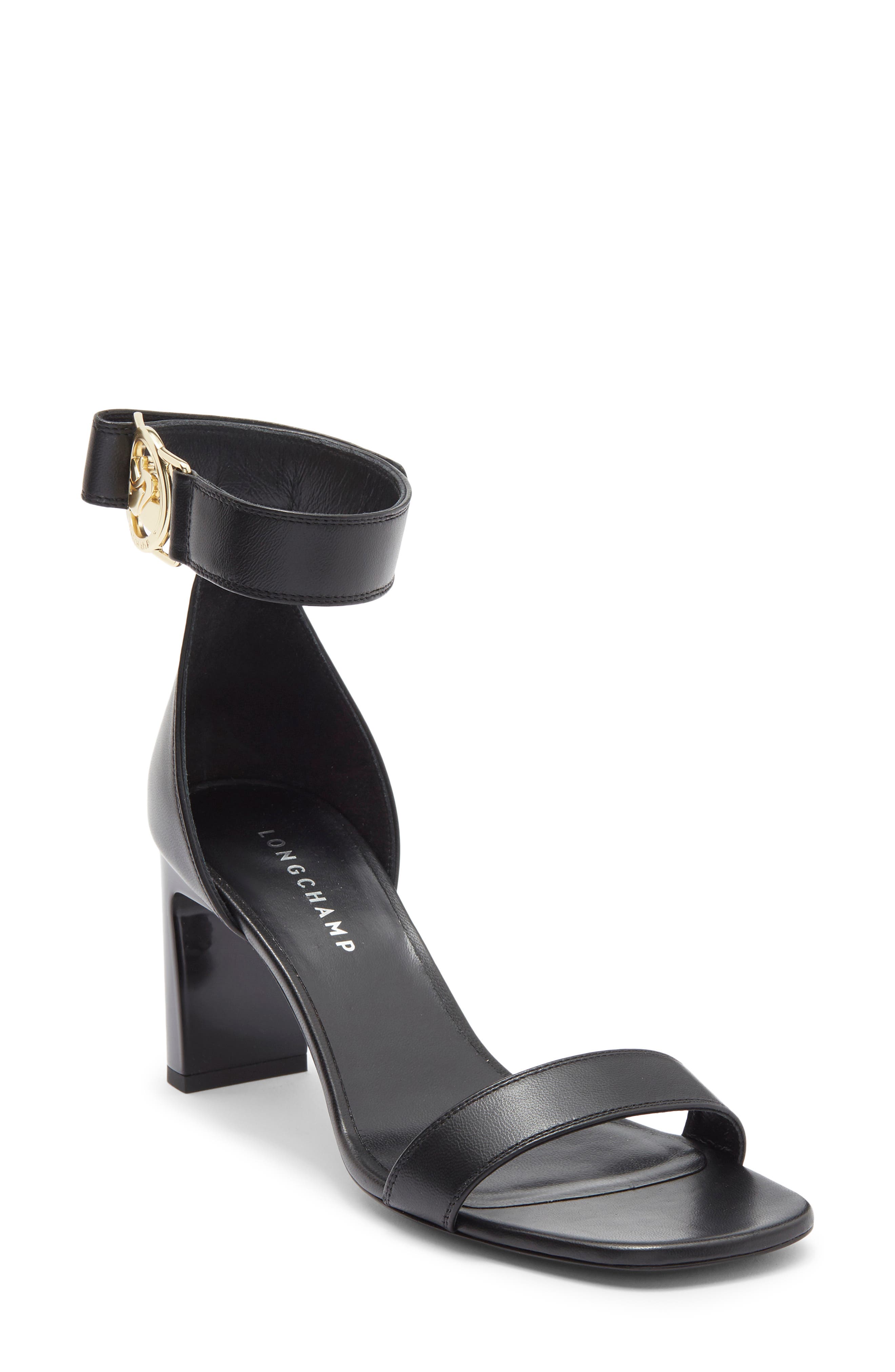 Longchamp Ankle Strap Sandal