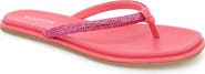 Reaction Kenneth Cole Wynwood Crystal Strap Flip Flop
