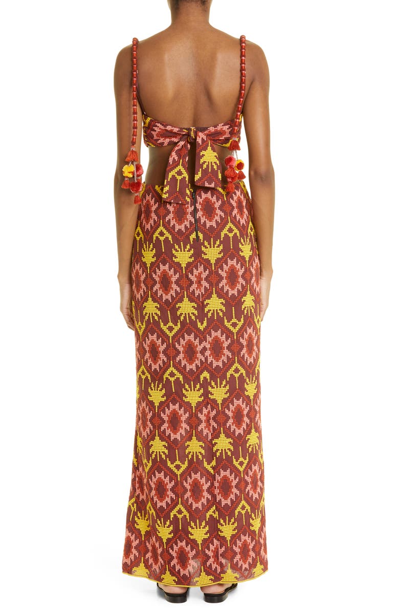 Johanna Ortiz Braided History Embroidered Dress, Alternate, color,