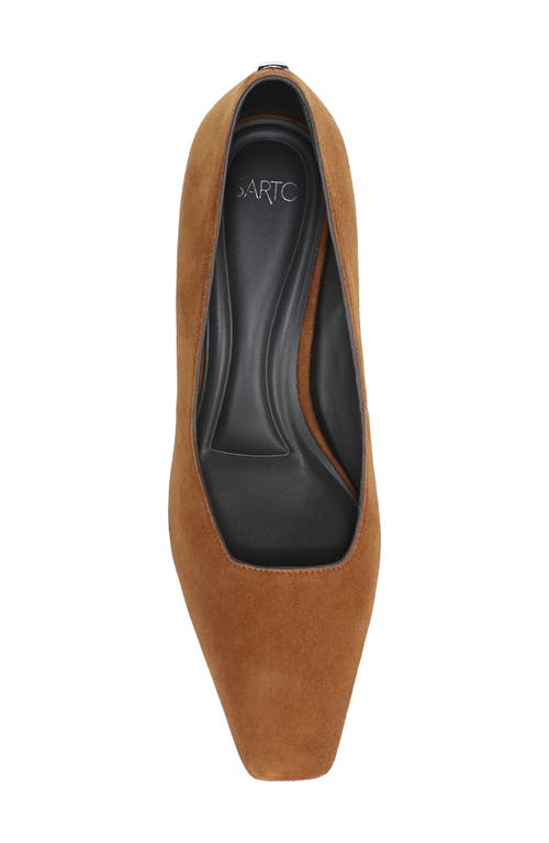 Sarto By Franco Sarto Ryan Square Toe Pump In Brown