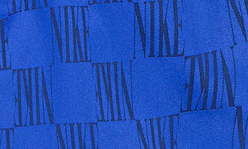Nike Kids' Logo Check Athletic Shorts In Game Royal