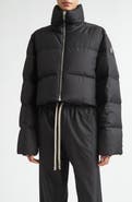 Moncler x Rick Owens Cyclopic Crop Down Puffer Jacket
