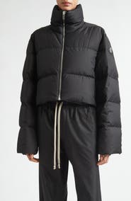 Moncler x Rick Owens Cyclopic Crop Down Puffer Jacket