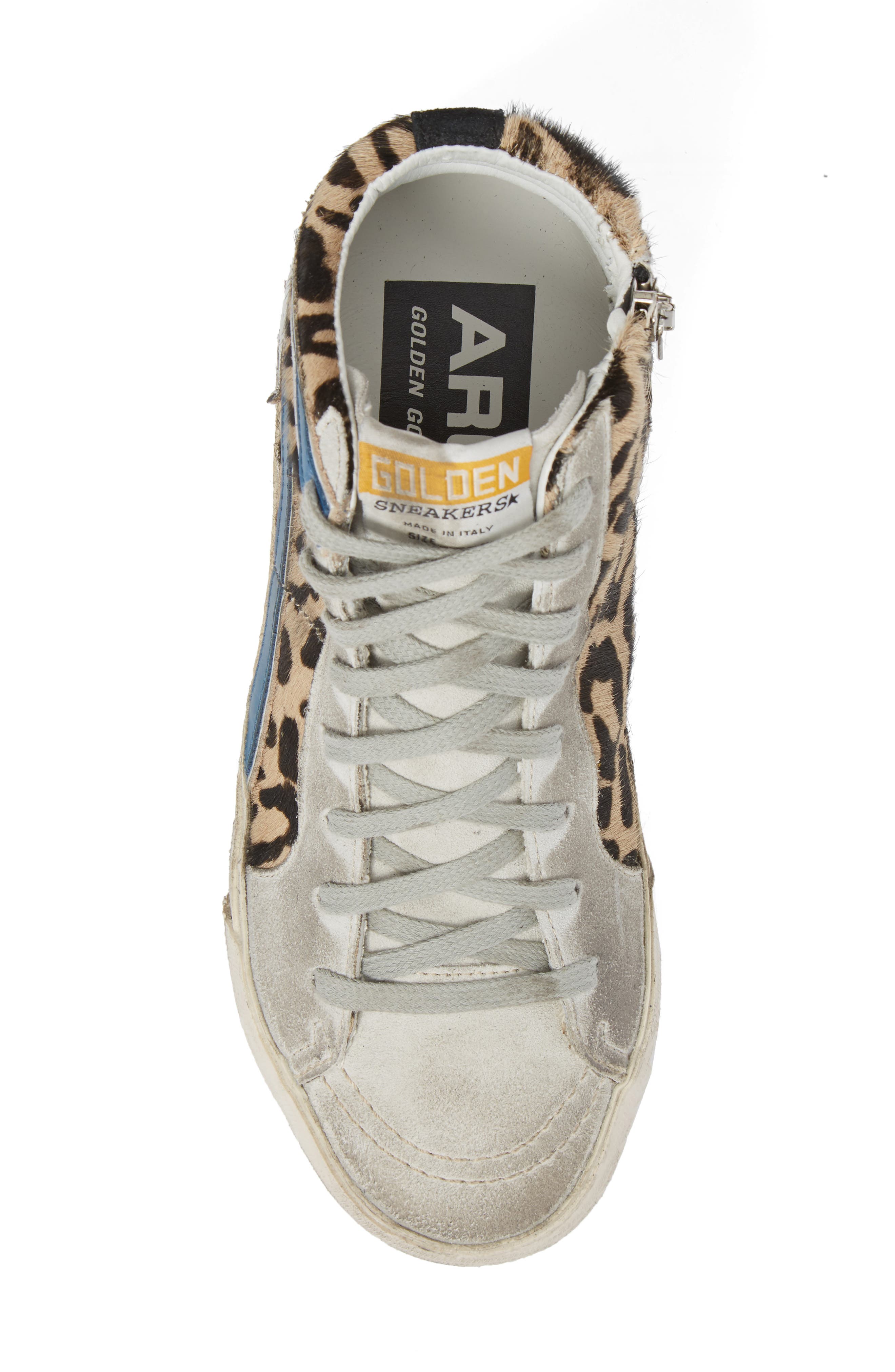 Golden Goose Genuine Calf Hair High Top Sneaker, Alternate, color, 