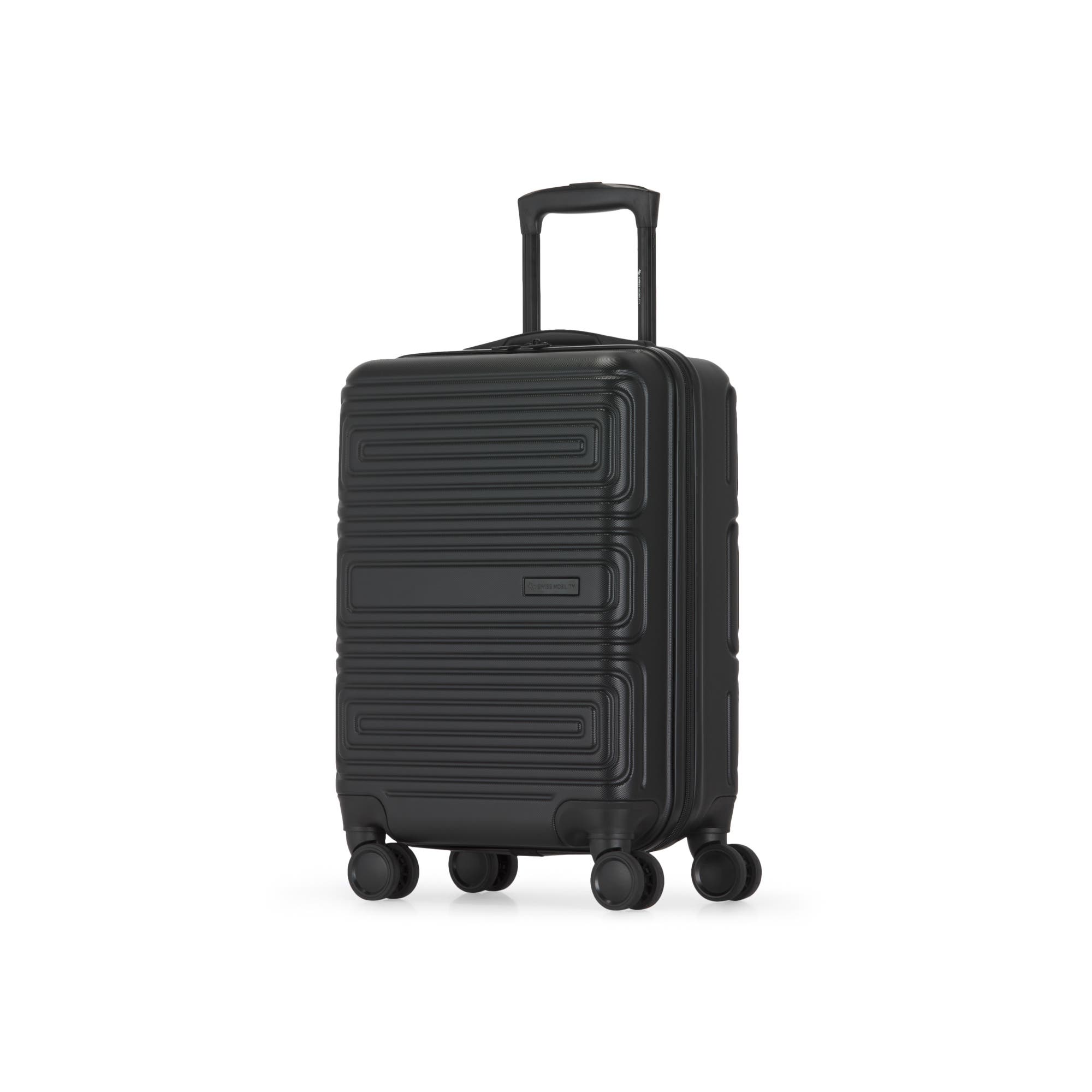 Swiss Mobility SFO 3 Piece Hardside Luggage Set, Alternate, color, Black