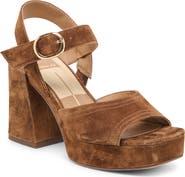 Dolce Vita Fatima Leather Platform Sandal