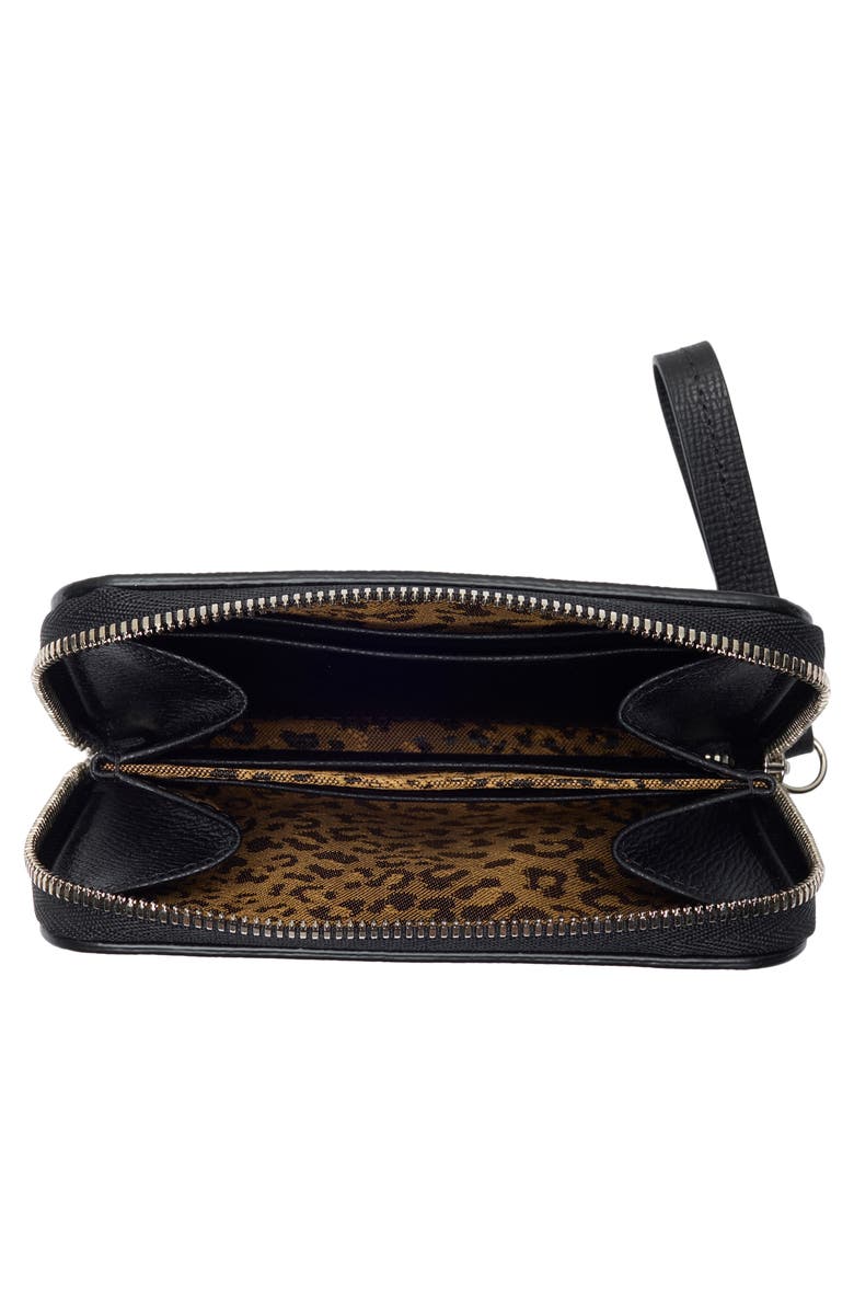 Longchamp Coin Purse, Alternate, color, Black
