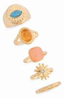 Set of 5 Rings