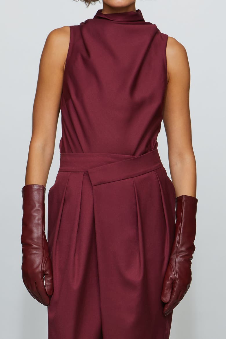 Monroe Bodysuit, Alternate, color, Ox Blood