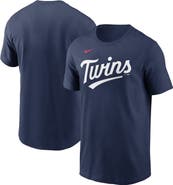 Nike Men's Nike Navy Minnesota Twins Fuse Wordmark T-Shirt