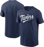 Nike Men's Nike Navy Minnesota Twins Fuse Wordmark T-Shirt