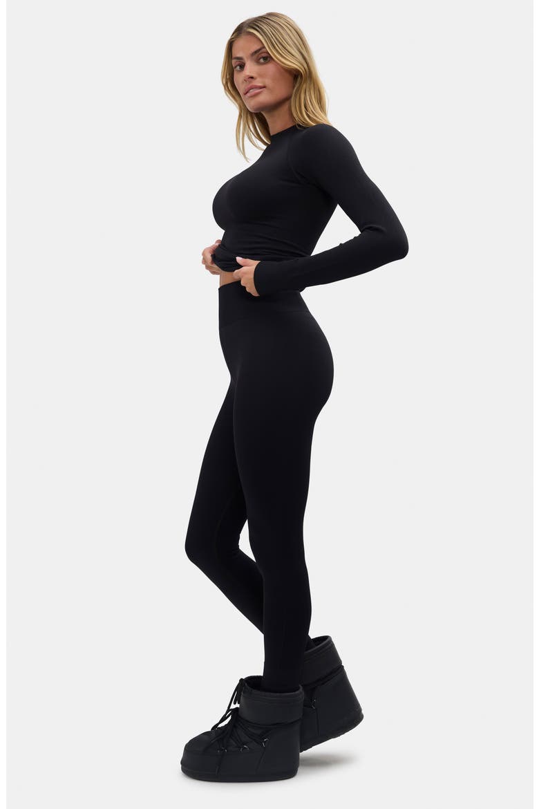 Sophia Base Layer Leggings, Alternate, color, BLACK