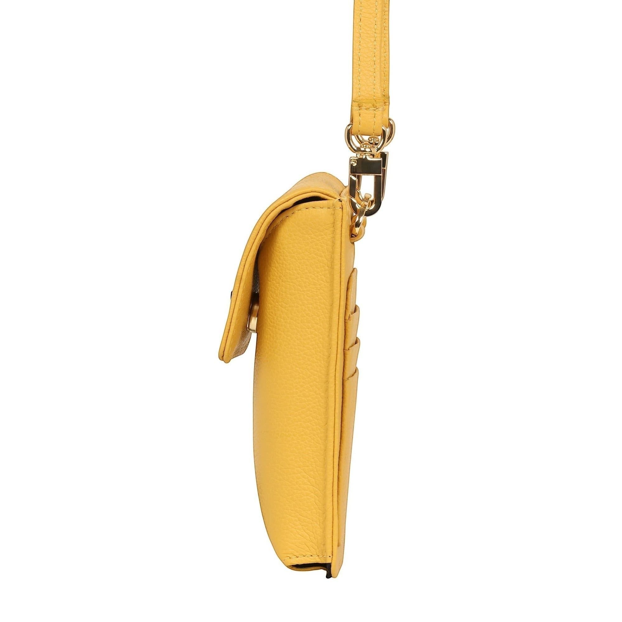 Crossbody Phone Pouch, Alternate, color, Yellow