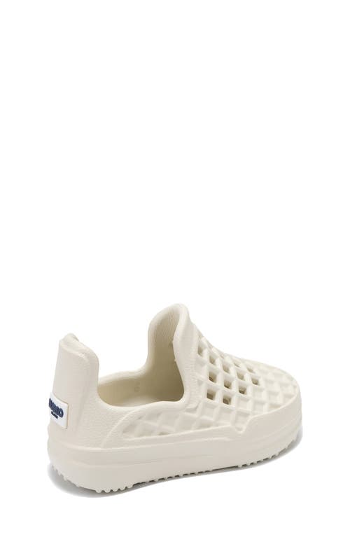 Lusso Cloud Kids' Scenario Slip-on In Bone White