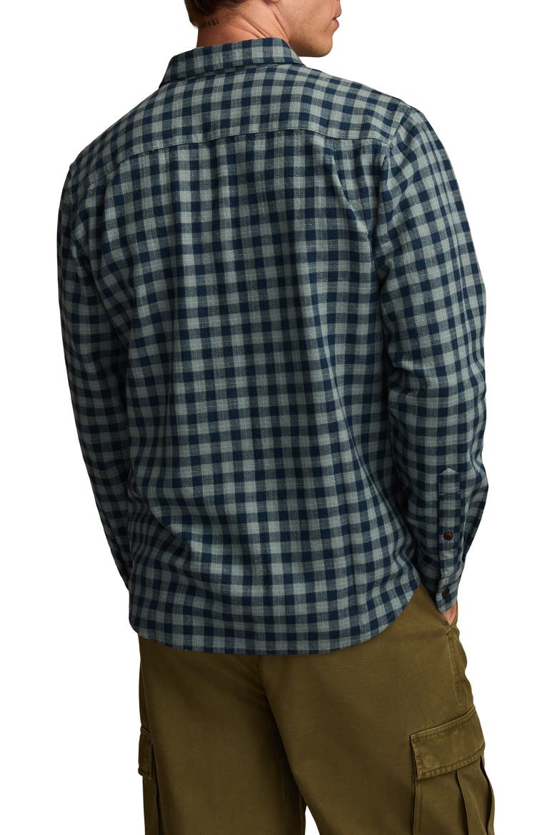 Humboldt Plaid Twill Utility Shirt, Alternate, color, GREEN MULTI