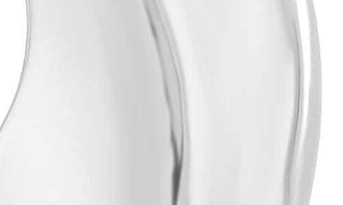 Ettika Wavy Crescent Hoop Earrings In Silver