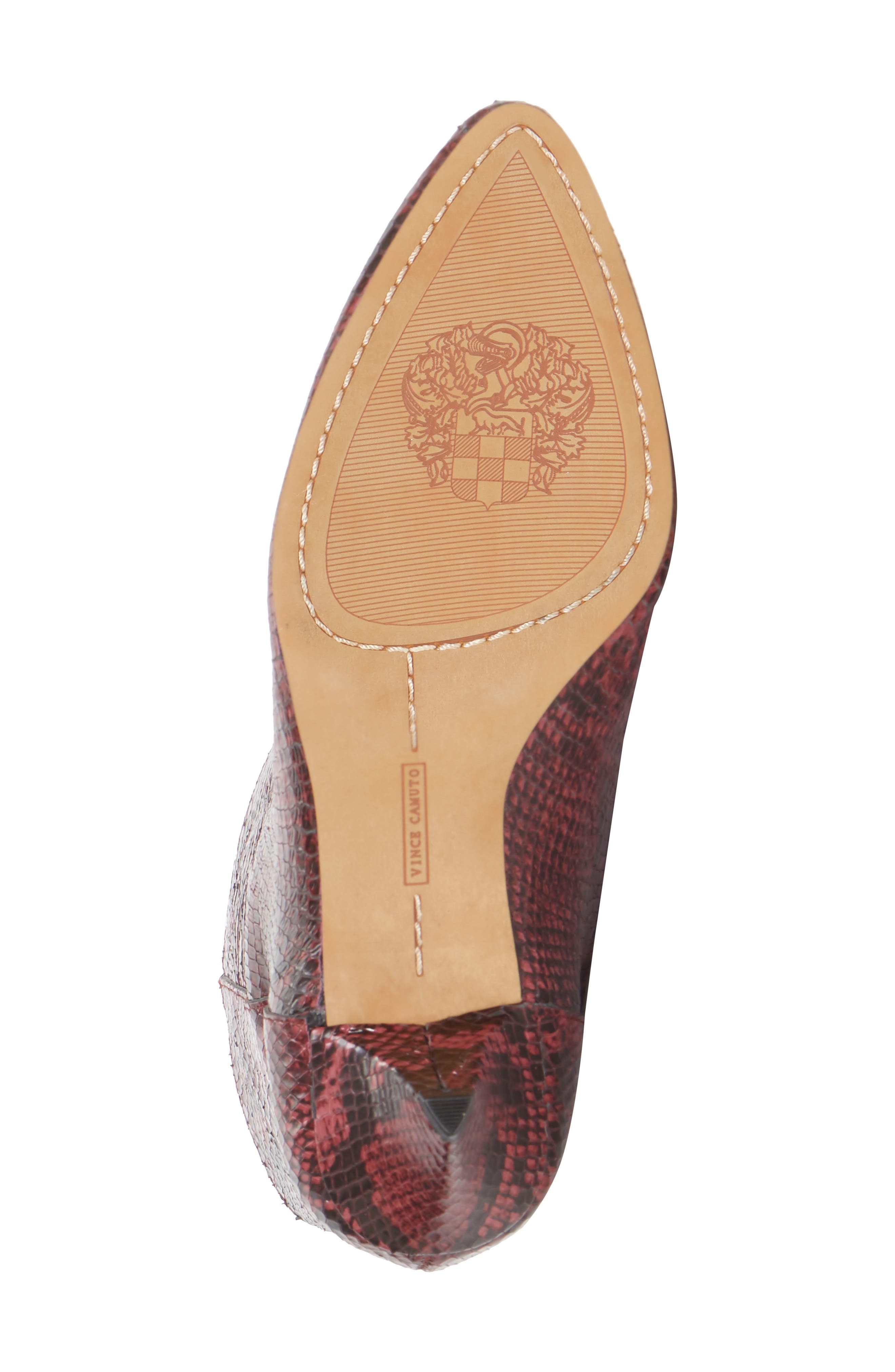 Rastel Boot, Alternate, color, DARK RED LEATHER