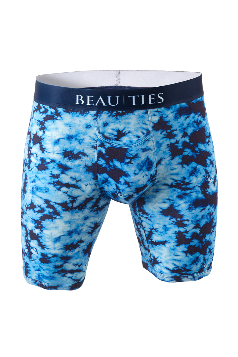 Natural Fiber Boxer Briefs, Main, color, Tie Dye Blue