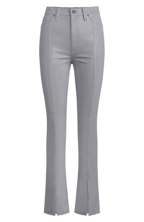 Hudson Jeans Harlow Ultrahigh Waist Split Hem Bootcut Jeans In Gray