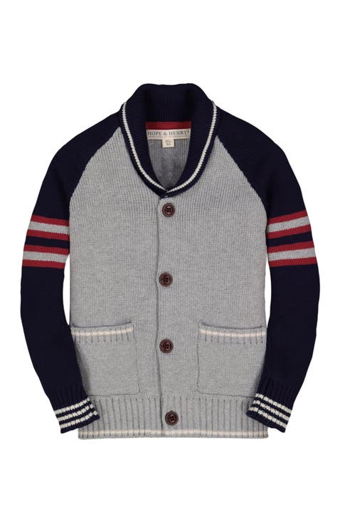 Baby Boys' Shawl Collar Cardigan, Infant