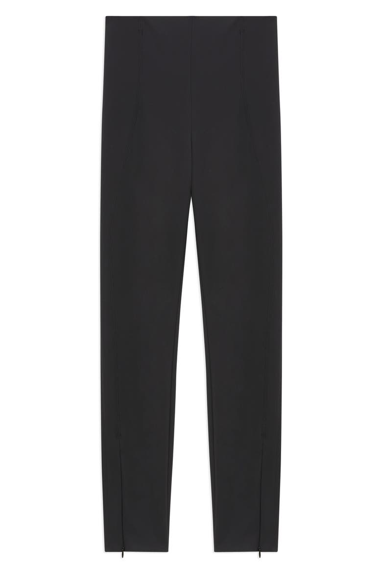 Precious Seamed Leggings, Alternate, color, BLK