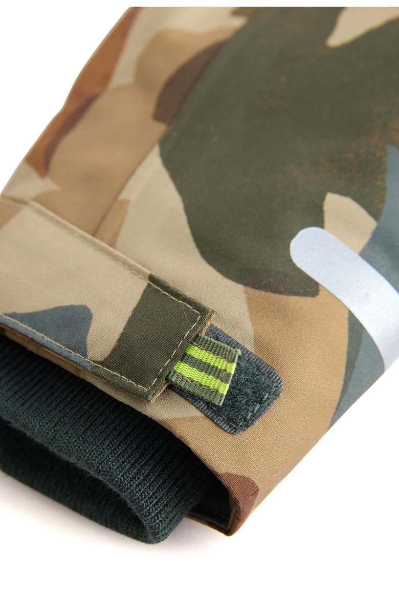 NEXT Camo Print Waterproof Hooded Jacket, Alternate, color, Green