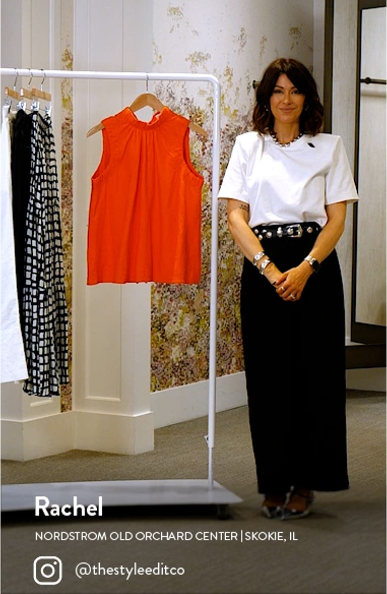 Kelley Linen Blend A-Line Top, sales video thumbnail