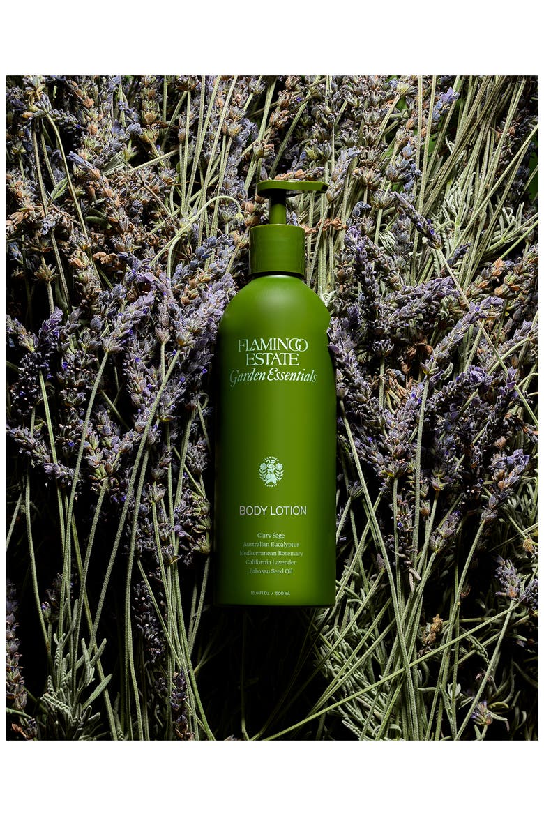 Garden Essentials: Clary Sage & Ionian Bergamot Body Lotion Refill, Alternate, color, GREEN