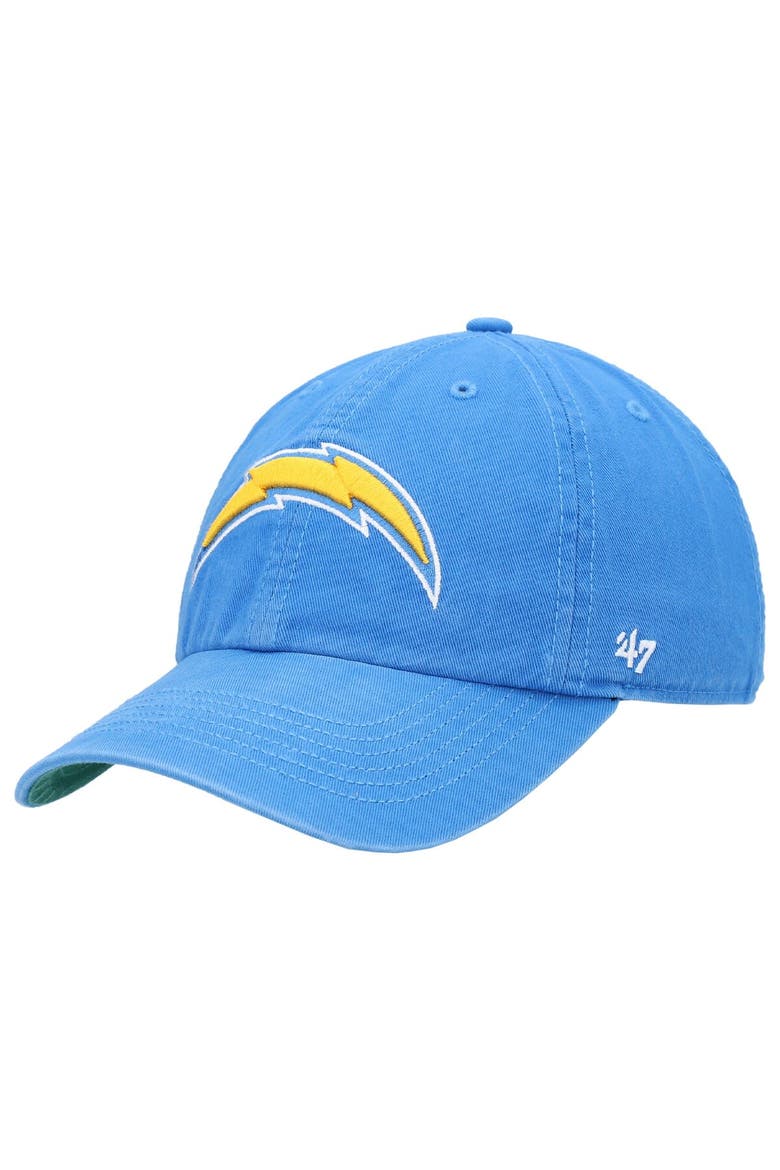 Men's '47 Powder Blue Los Angeles Chargers Franchise Logo Fitted Hat, Main, color, Powder Blue