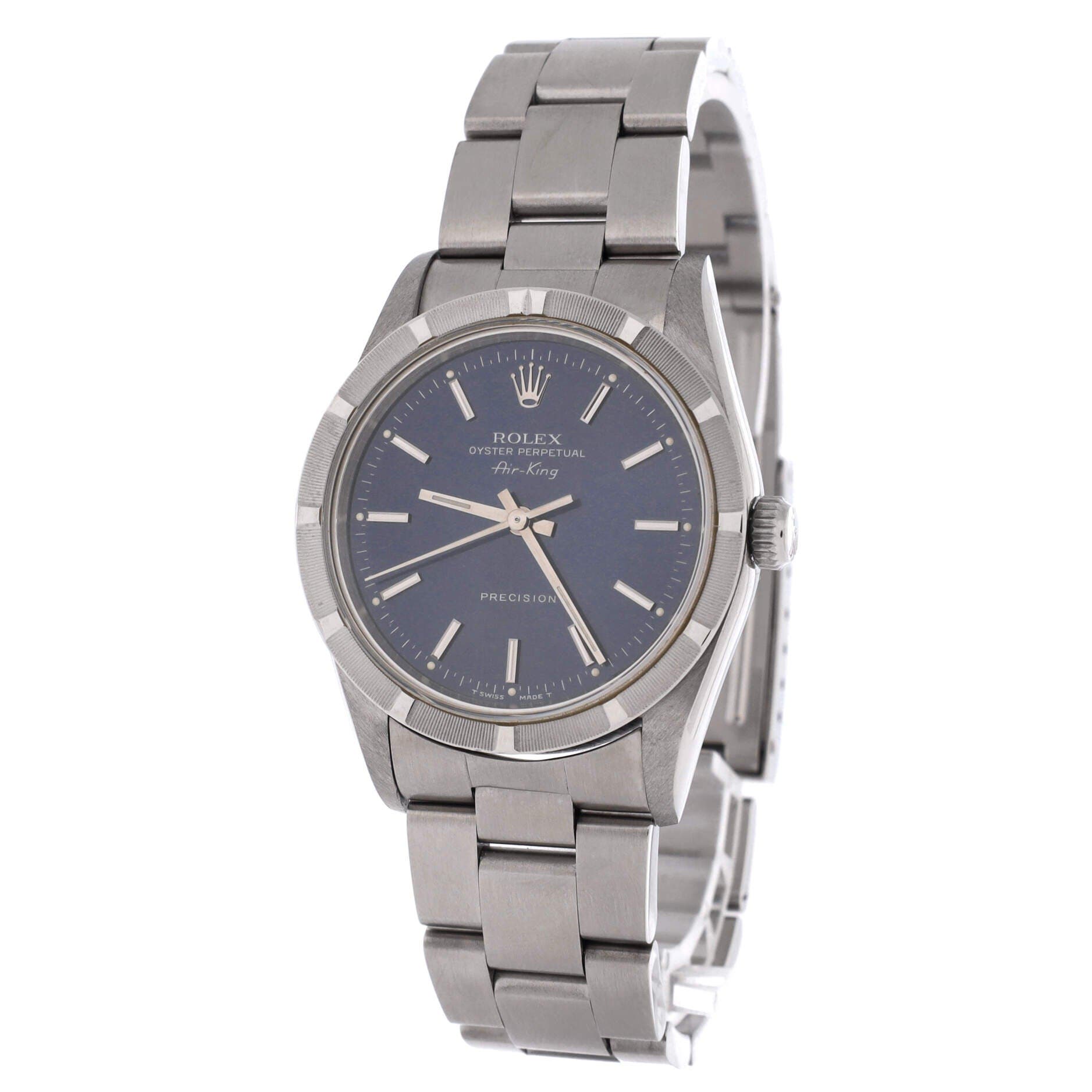Oyster Perpetual Air King Automatic Watch Stainless Steel 34, Alternate, color, Metallic Silver