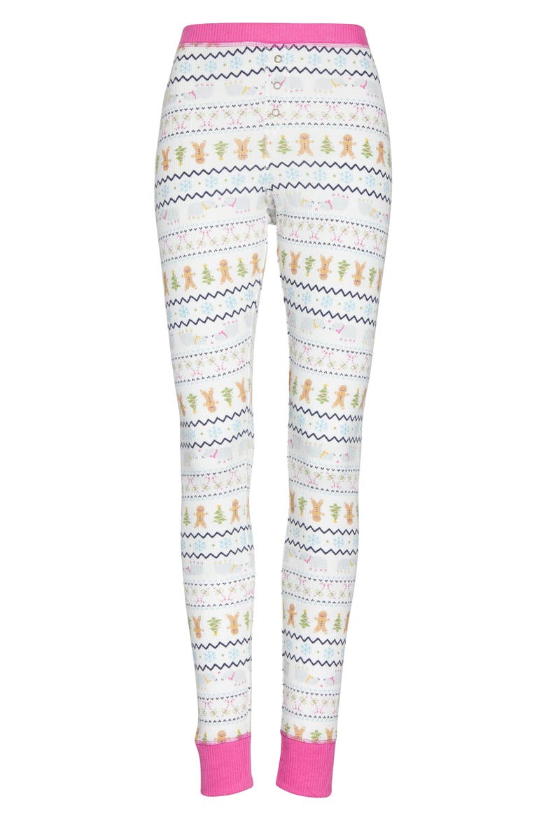 Thermal Leggings, Alternate, color, GREY MICRO FAIRISLE FRIENDS