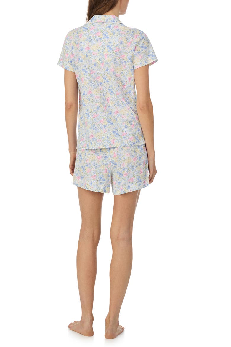 Print Short Pajamas, Alternate, color, BLUE PRINT