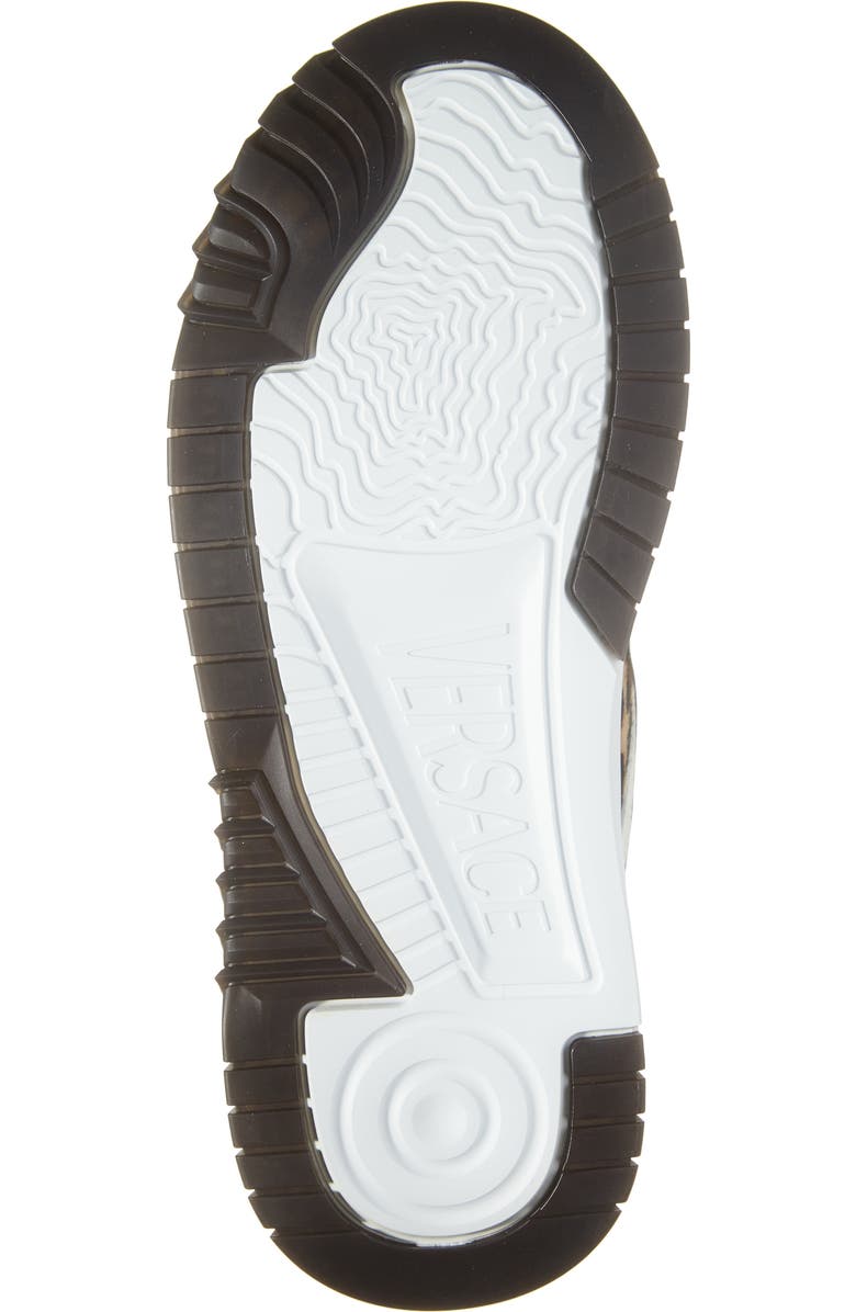 Versace Odissea Genuine Calf Hair Sneaker, Alternate, color,